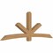 Ekena Millwork Alberta Smooth Timber Gable Bracket, Western Red Cedar, 108"W x 40"H x 5 1/2"D x 5 1/2"F, 9/12 Pitch GBW108X40X0606ALB00SWR - alternate 4